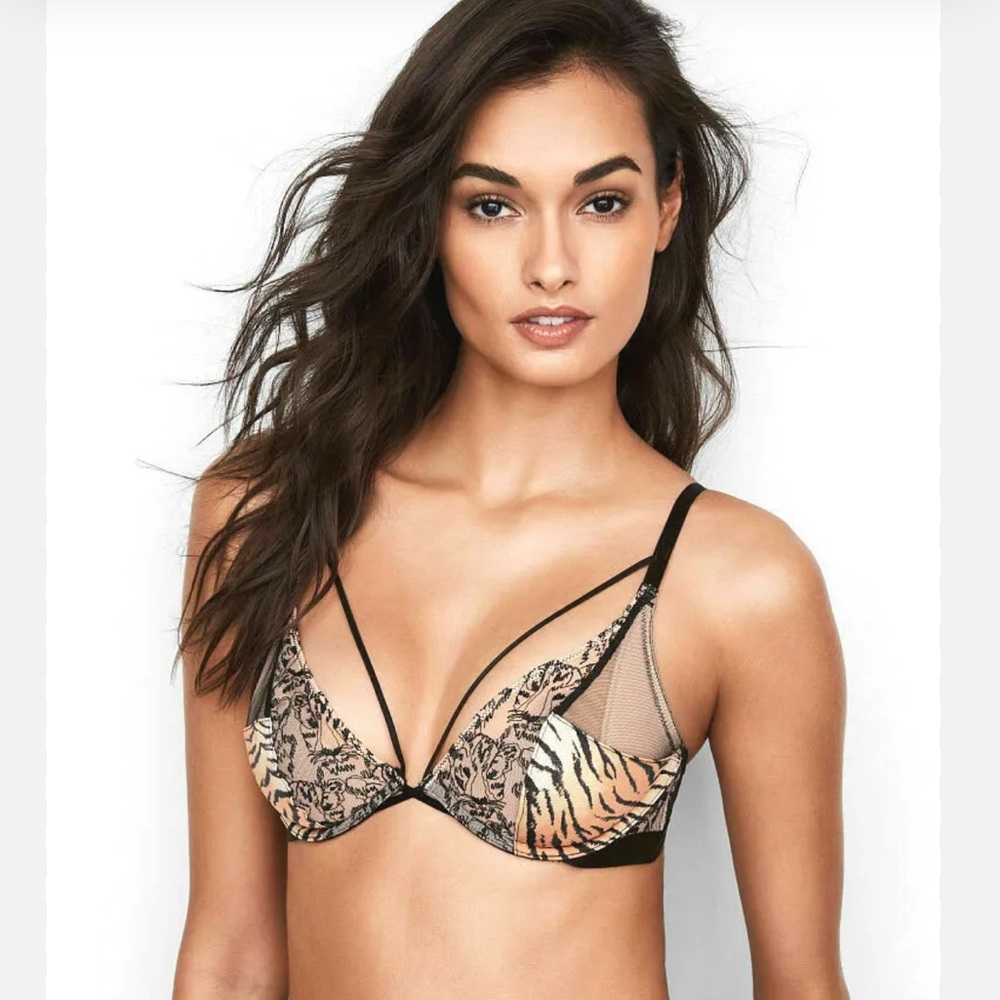 Victoria secret tiger bralette